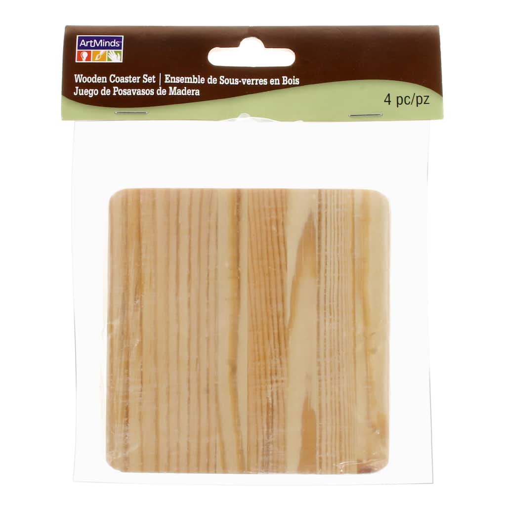 Shop For The Wooden Coaster Set By Artminds At Michaels